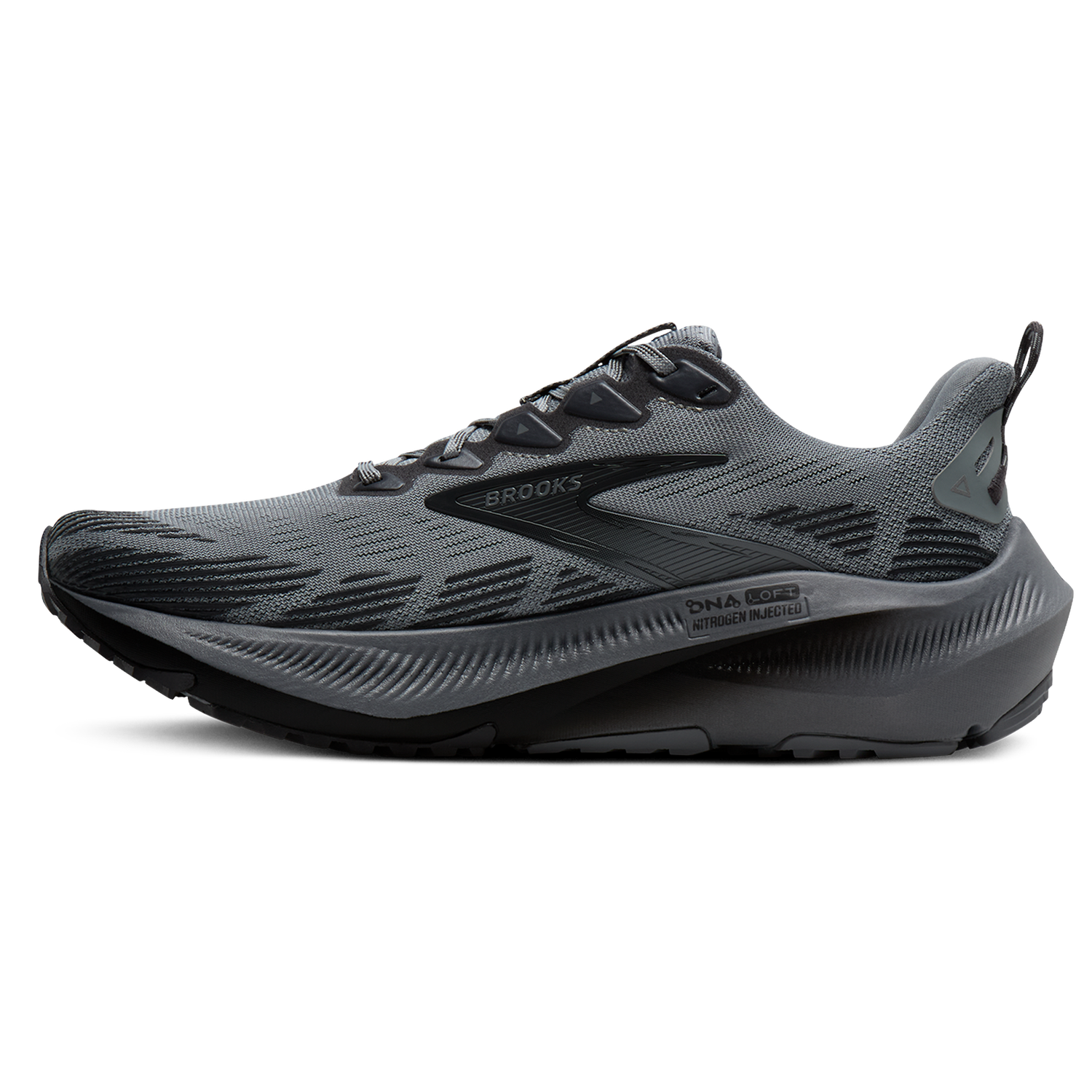 Brooks Ghost Trail - Men's - Gray/Gray/Blackened Pearl
