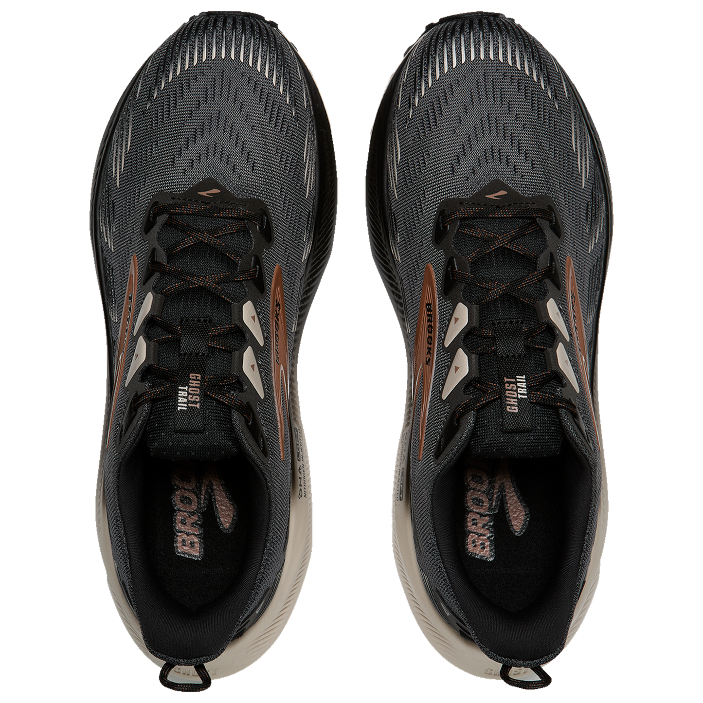 Brooks Ghost Trail - Men's - Ebony/Clove/Black