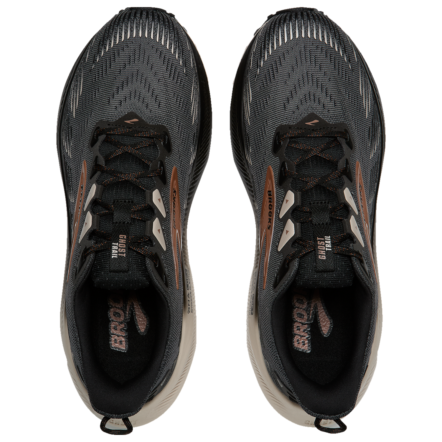Brooks Ghost Trail - Men's - Ebony/Clove/Black