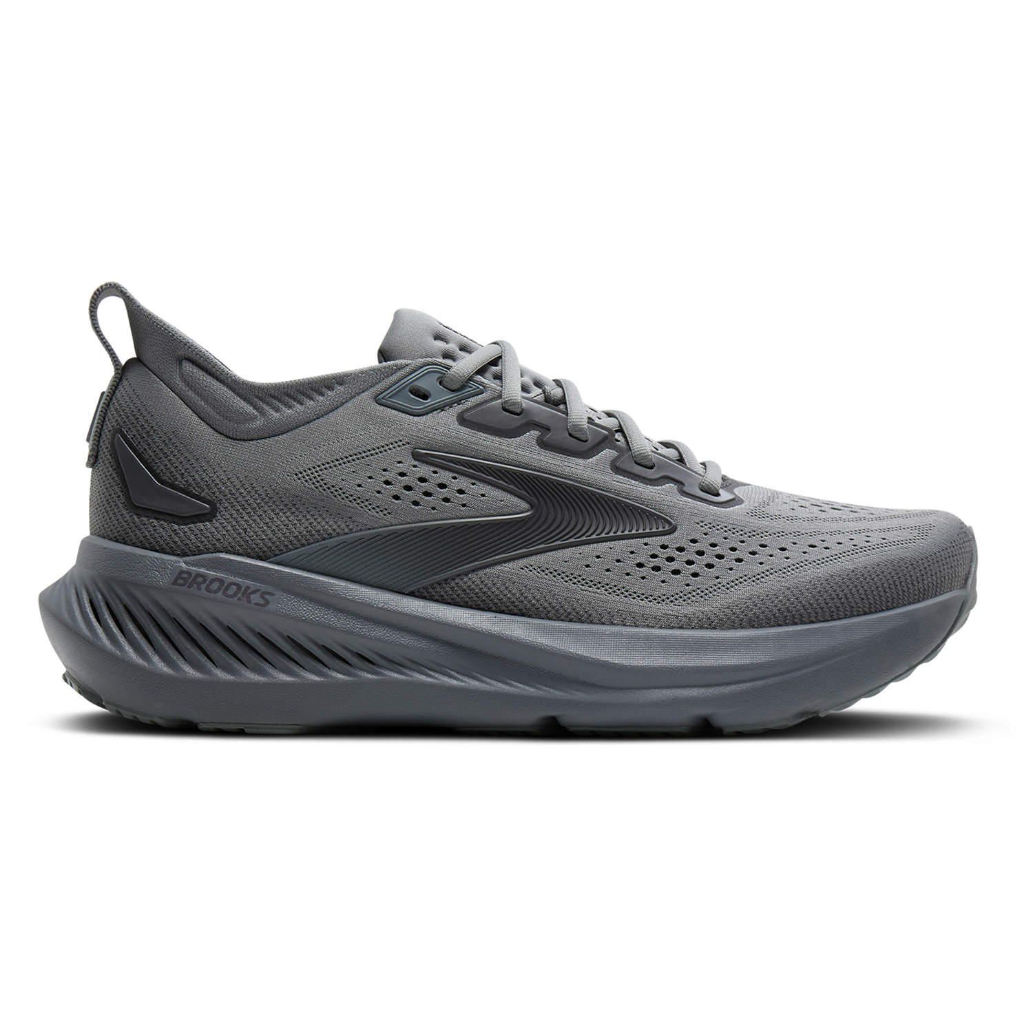 Brooks Glycerin 23 - Men's - Grey/Blackened Pearl/Black