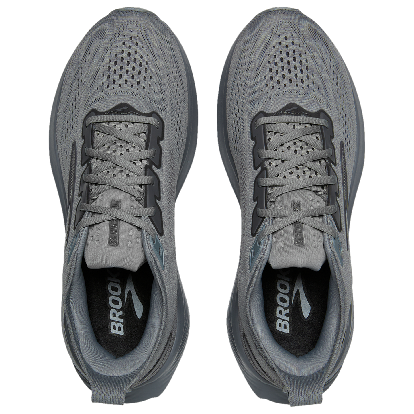 Brooks Glycerin 23 - Men's - Grey/Blackened Pearl/Black