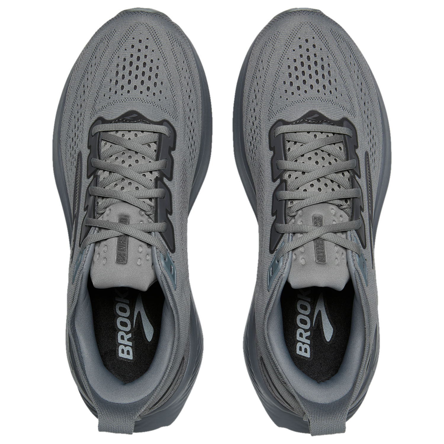 Brooks Glycerin 23 - Men's - Grey/Blackened Pearl/Black
