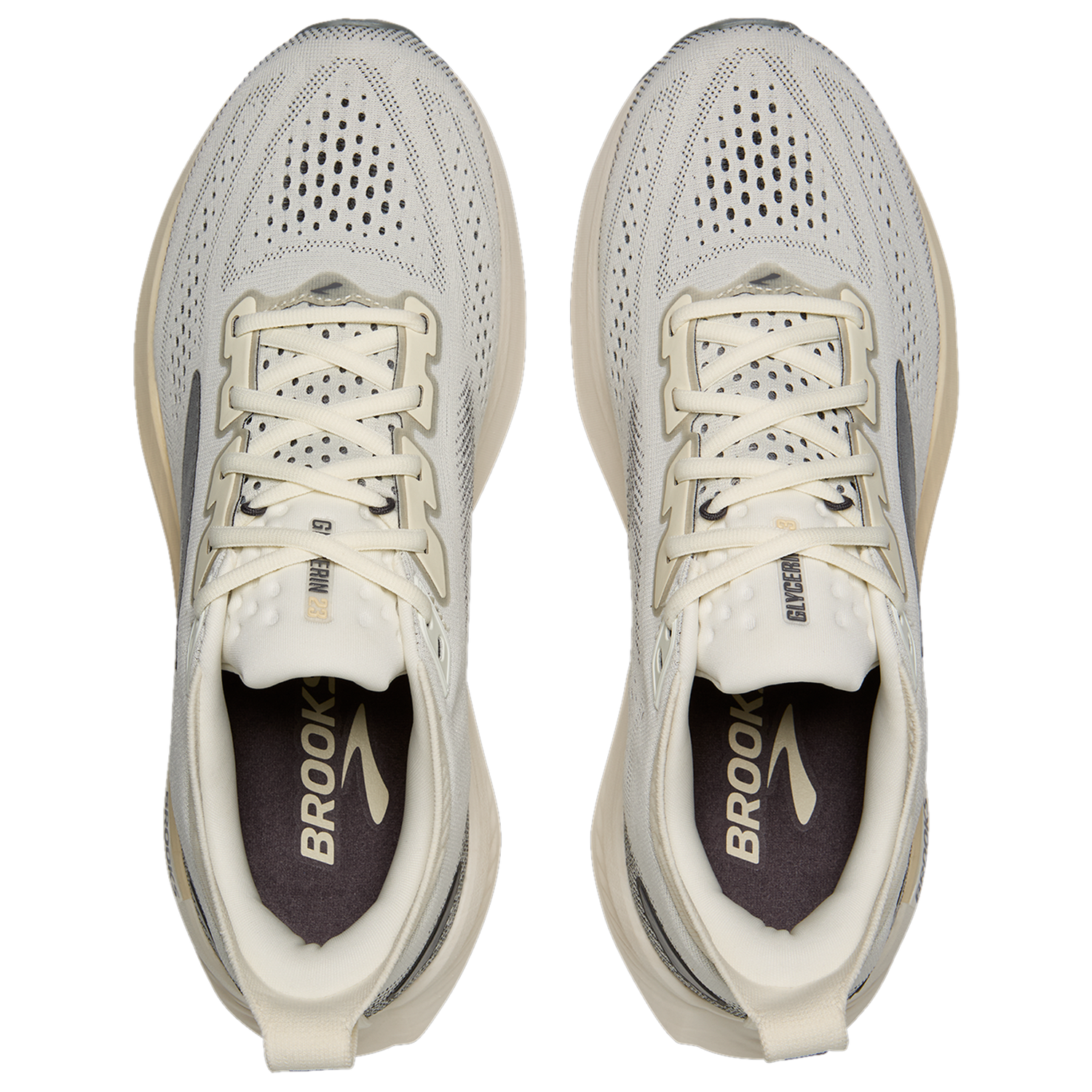 Brooks Glycerin 23 - Men's - Coconut/Bleached Sand/Grey