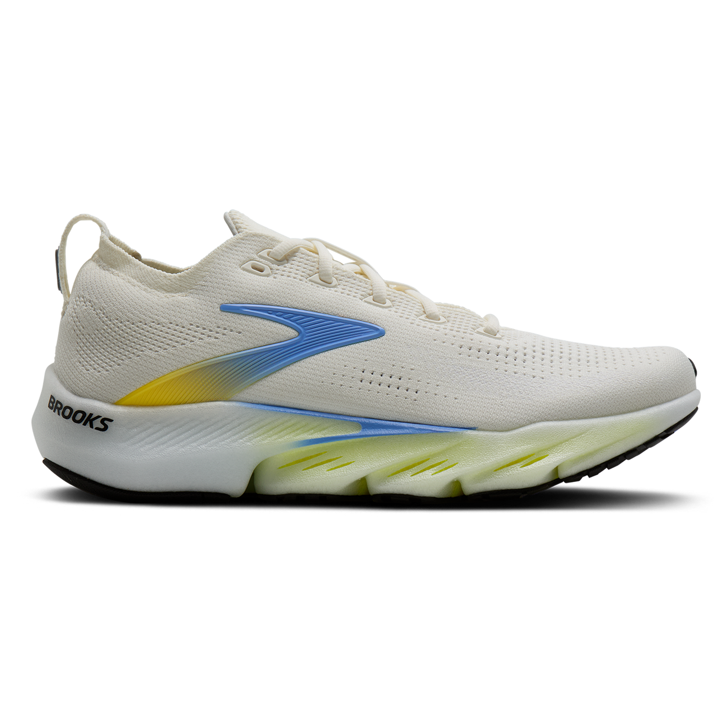 Brooks Glycerin Flex - Men's - White/Cyber Yellow/Nightlife