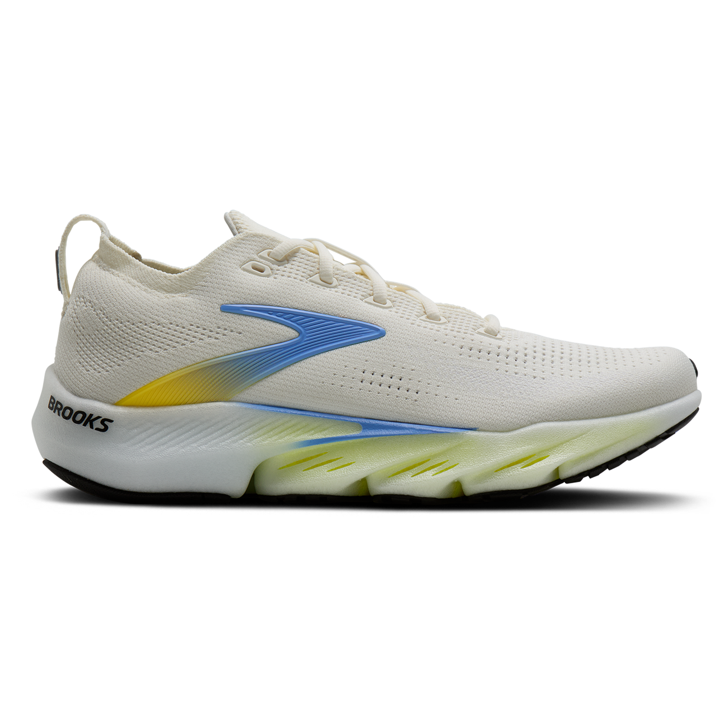 Brooks Glycerin Flex - Men's - White/Cyber Yellow/Nightlife