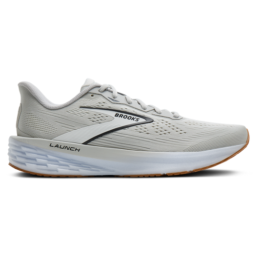 Brooks Launch 12 - Men's - Oyster/White/Phantom