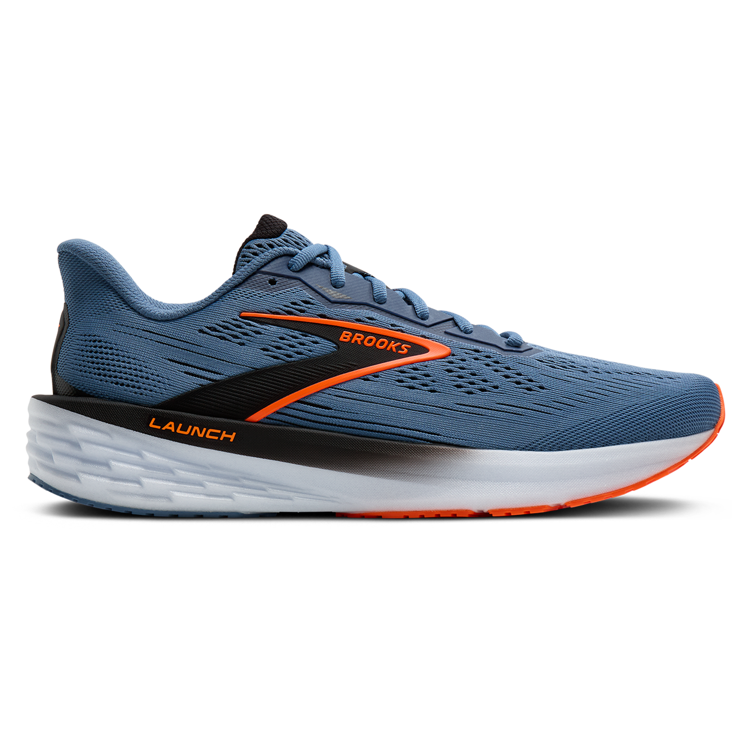Brooks Launch 12 - Men's - Orange/Black/Moonlight