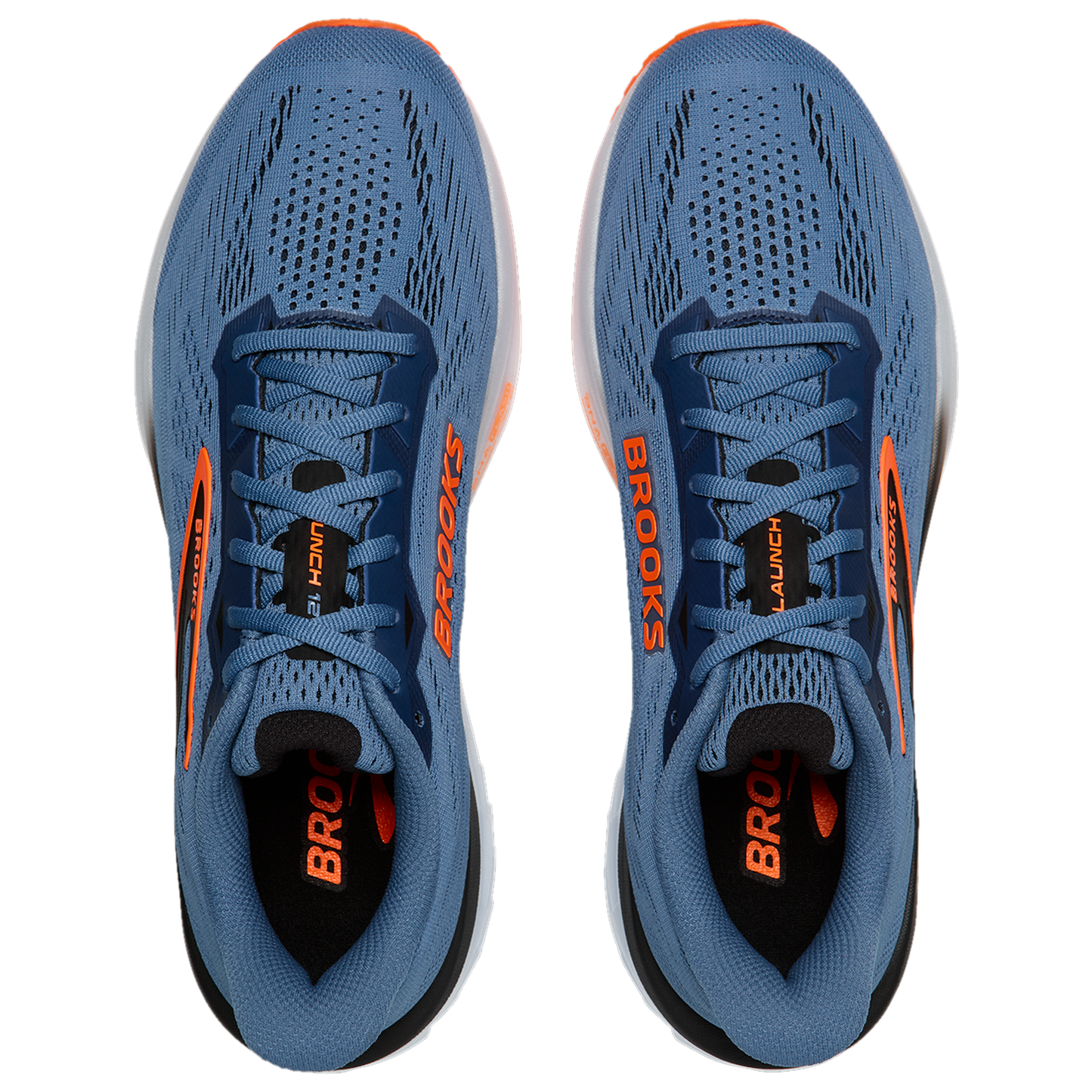 Brooks Launch 12 - Men's - Orange/Black/Moonlight