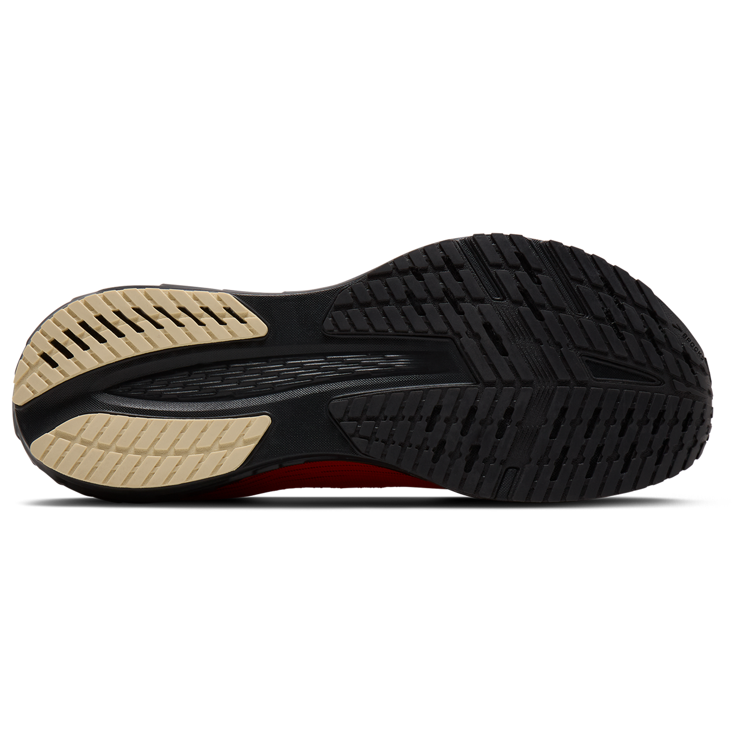 Brooks Launch 12 - Men's - Tigerlily/Blackened Pearl
