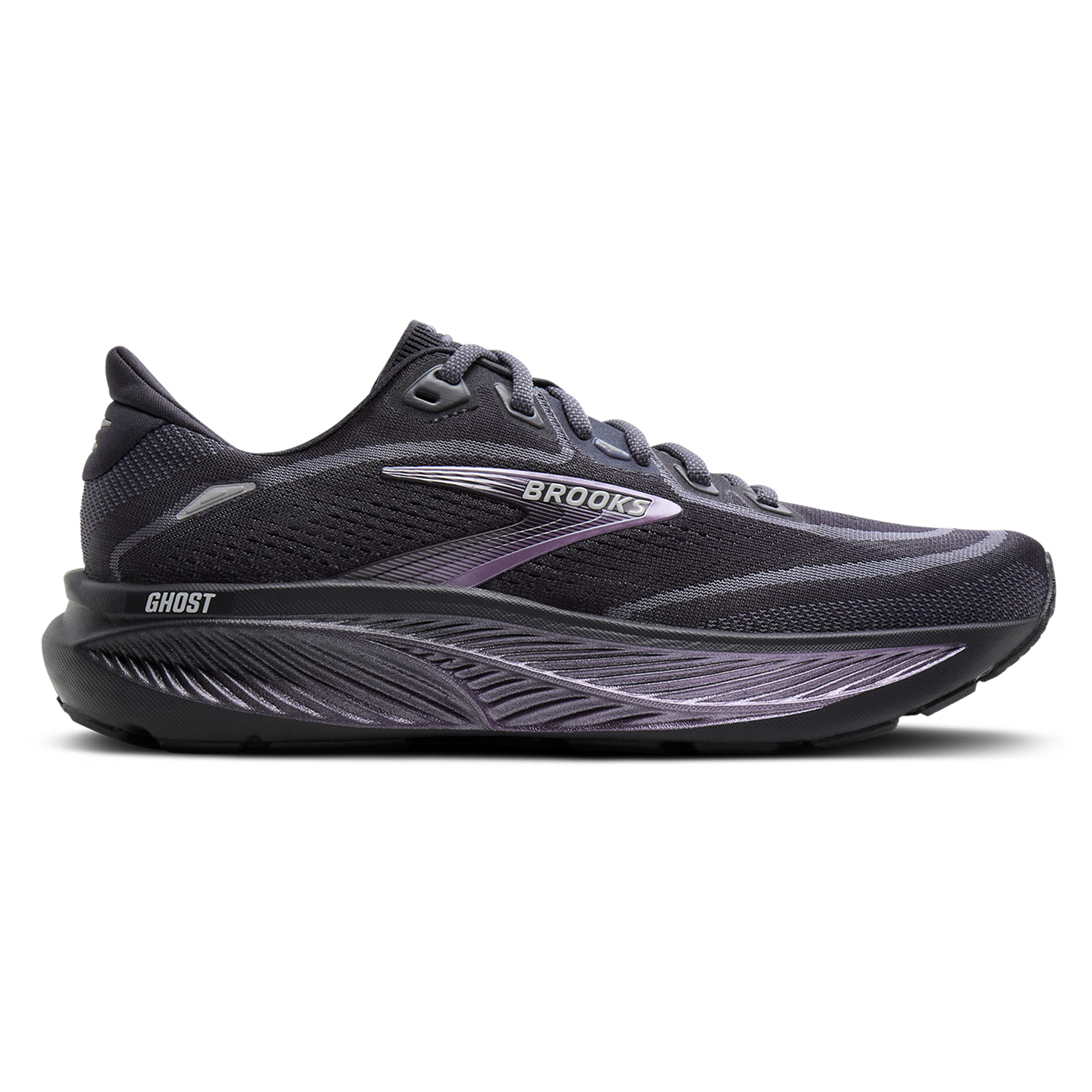 Brooks Ghost 18 - Women's - Ebony/Folkstone/Metallic