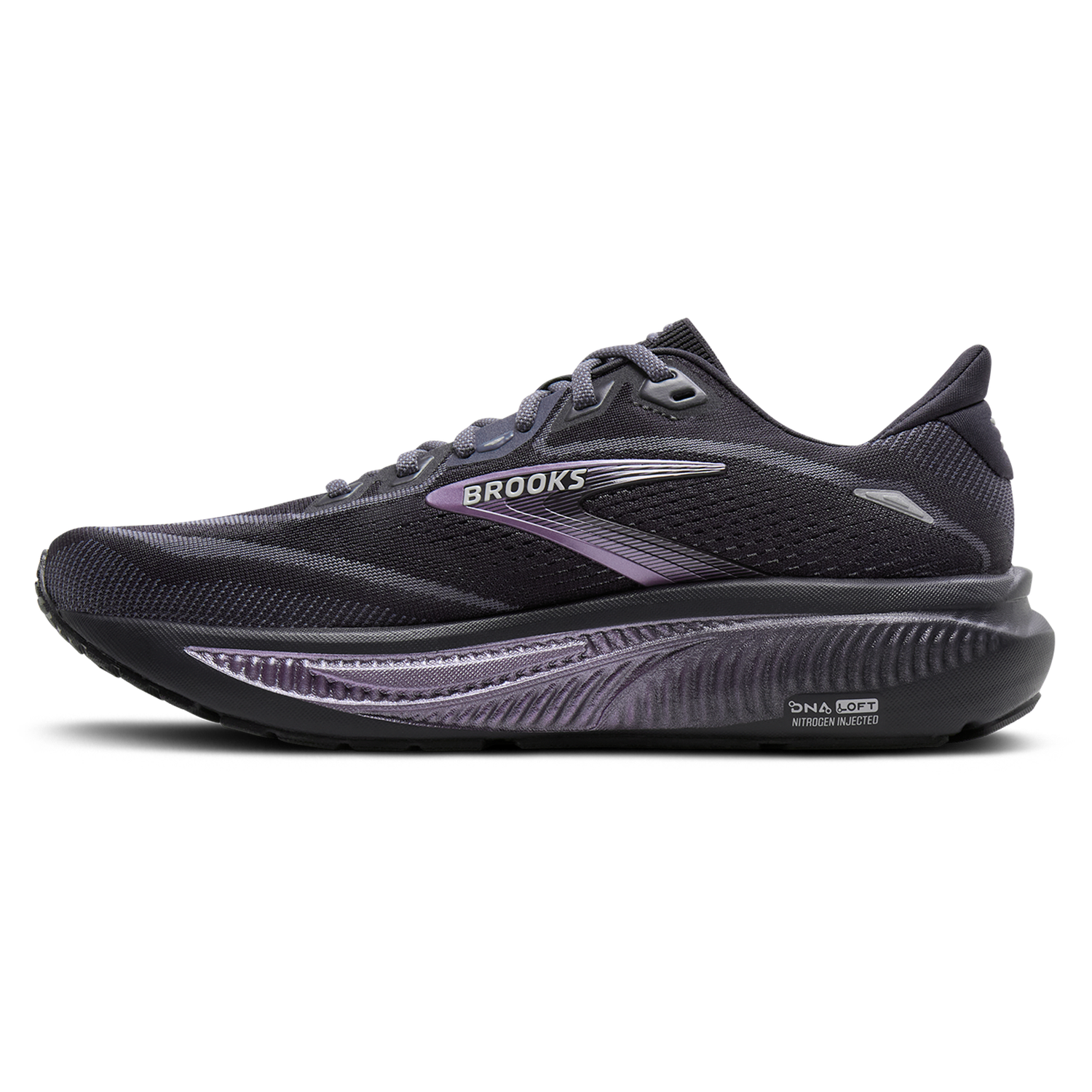 Brooks Ghost 18 - Women's - Ebony/Folkstone/Metallic