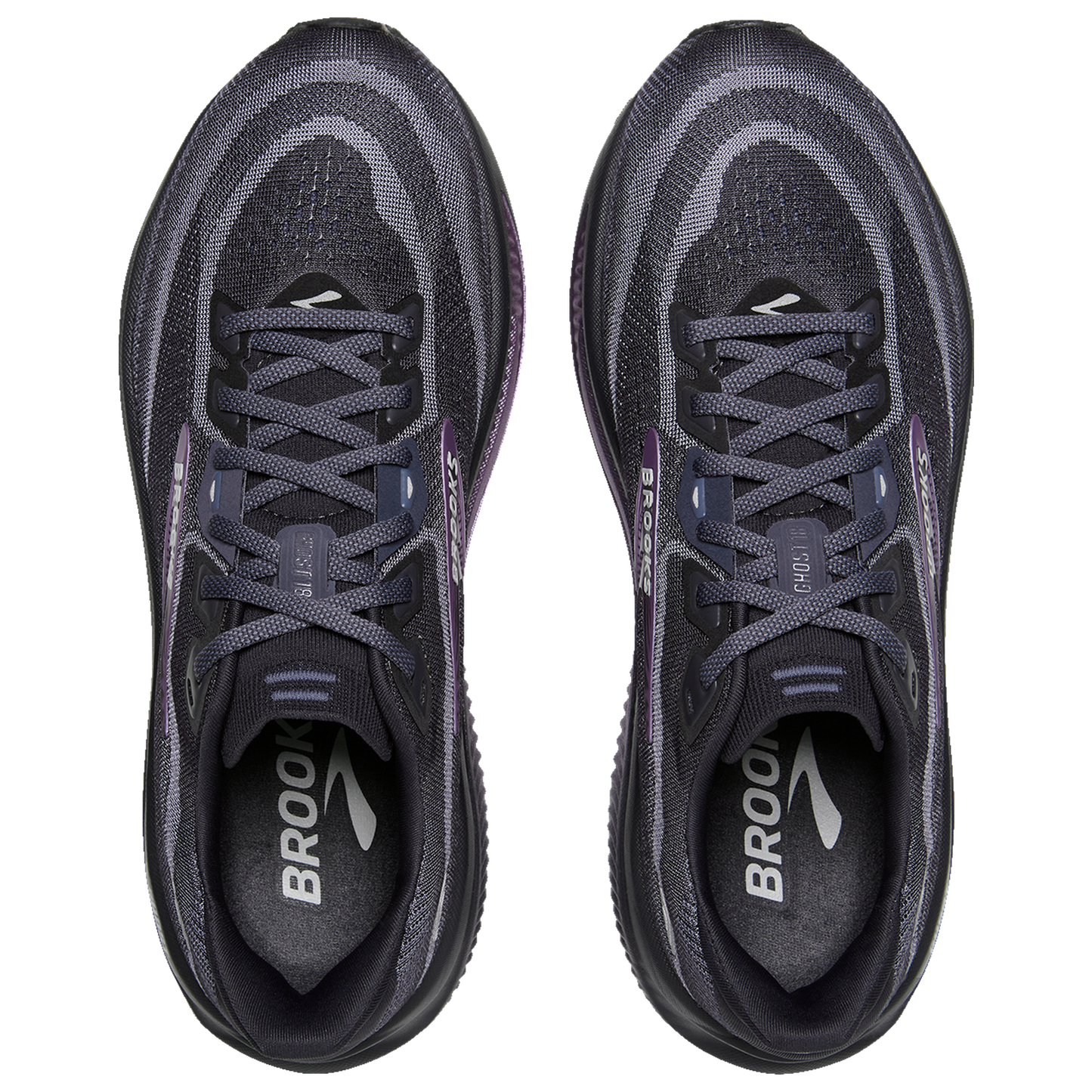 Brooks Ghost 18 - Women's - Ebony/Folkstone/Metallic