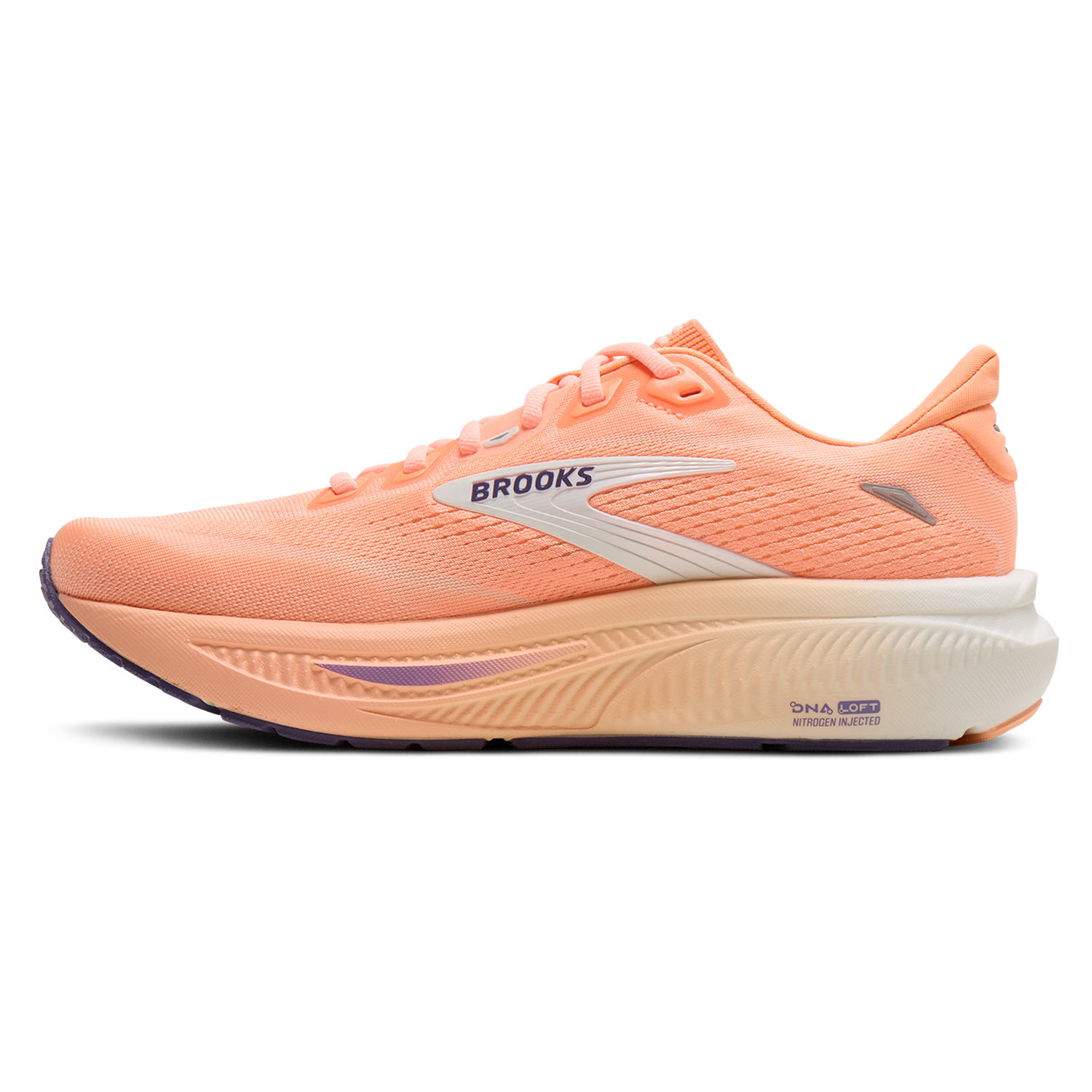 Brooks Ghost 18 - Women's - Peach/Coconut/Grape
