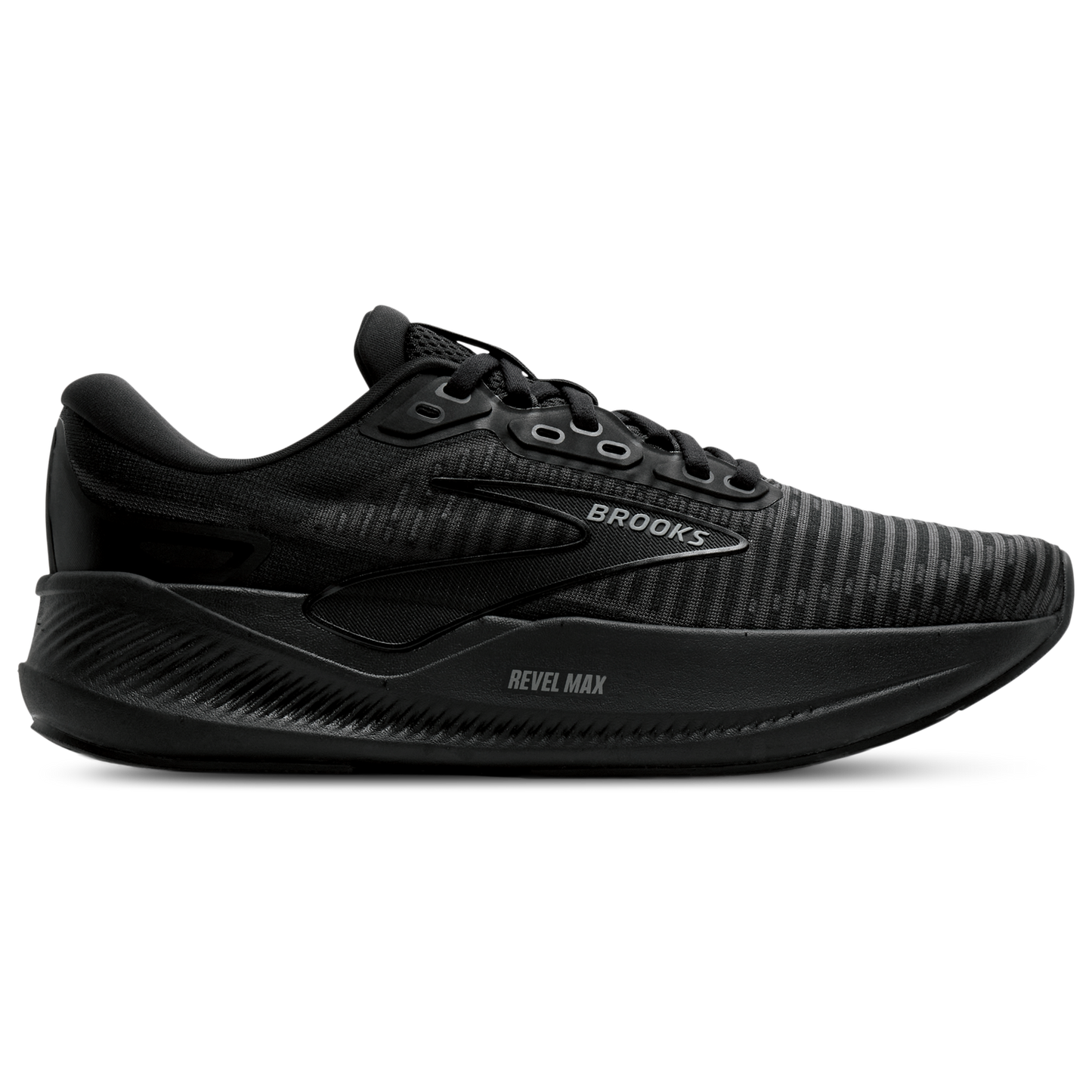 Brooks Revel Max - Men's - Ebony/Black/Black