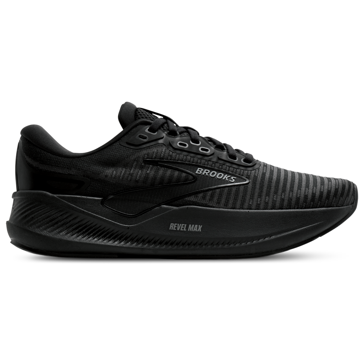 Brooks Revel Max - Men's - Ebony/Black/Black