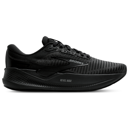 Brooks Revel Max - Men's - Ebony/Black/Black
