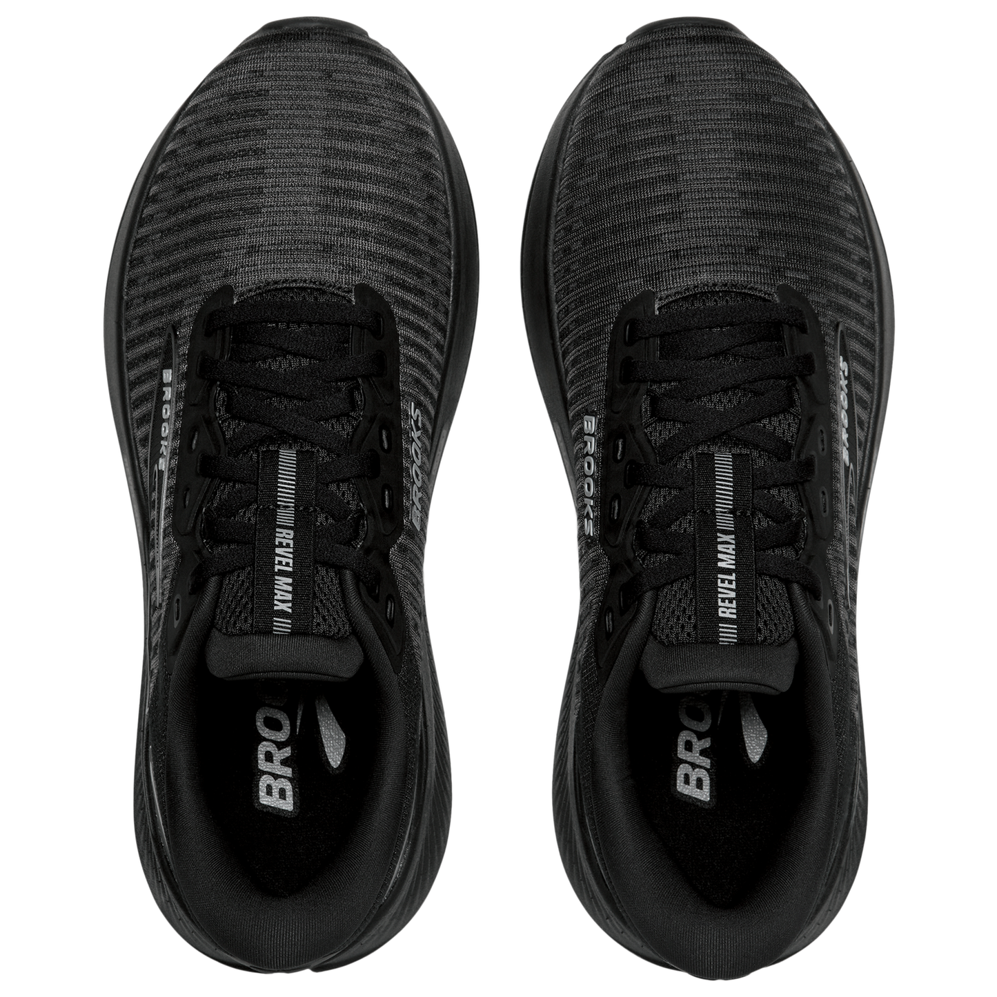 Brooks Revel Max - Men's - Ebony/Black/Black