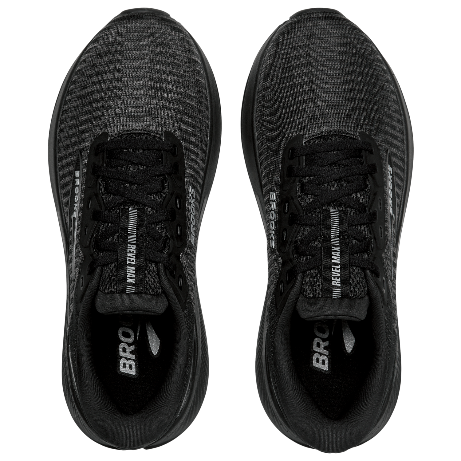 Brooks Revel Max - Men's - Ebony/Black/Black