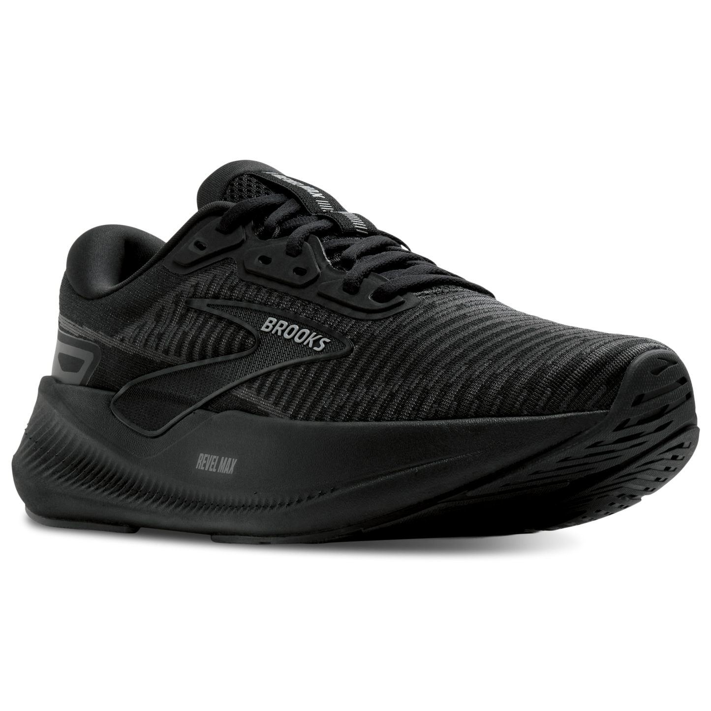 Brooks Revel Max - Men's - Ebony/Black/Black