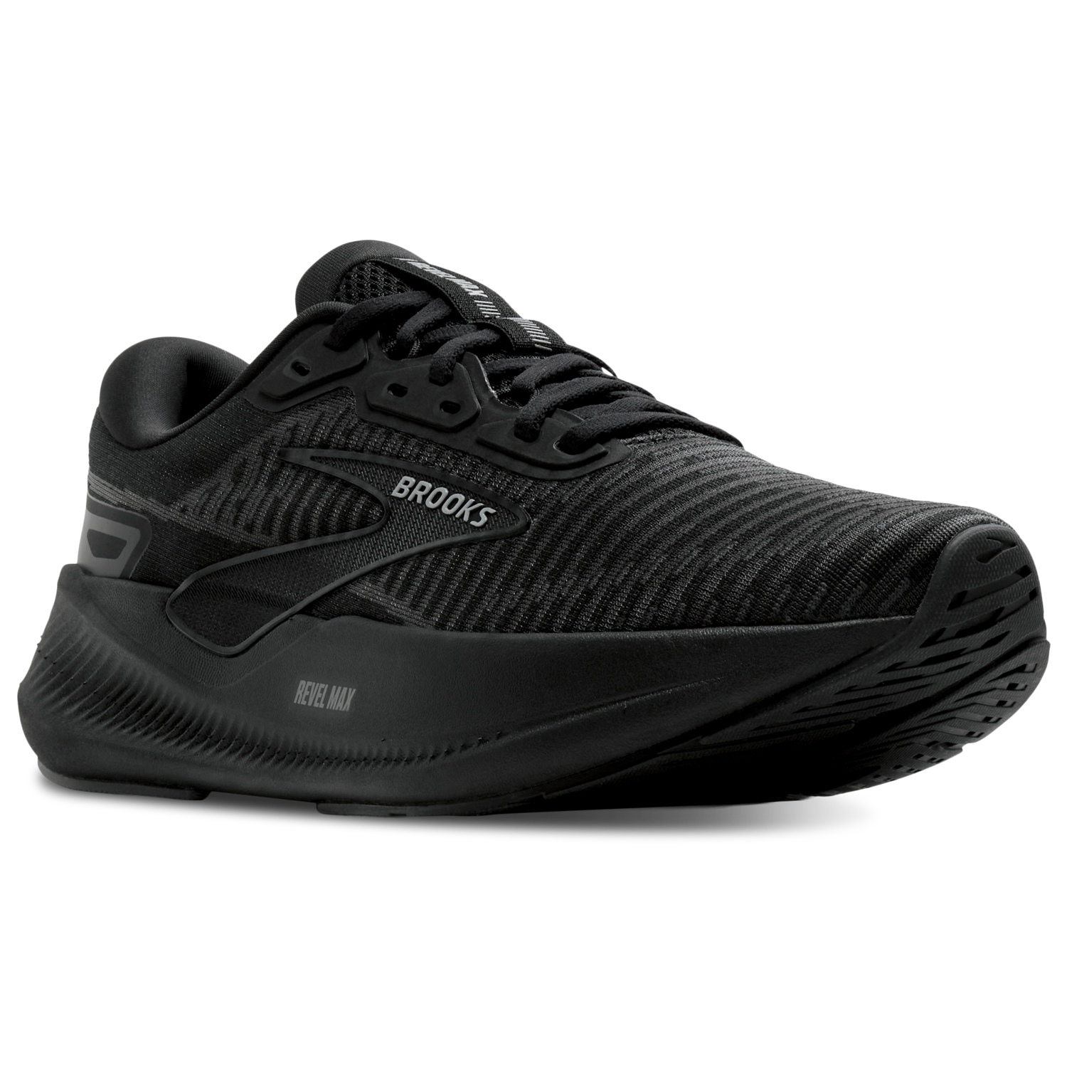 Brooks Revel Max - Men's - Ebony/Black/Black