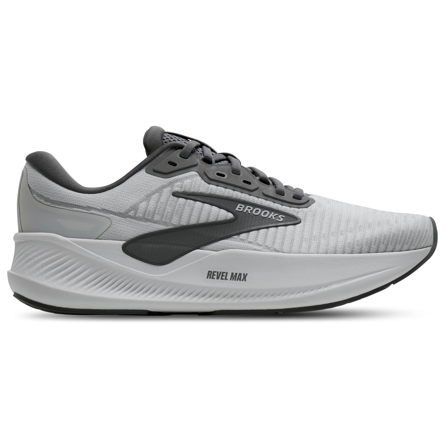 Brooks Revel Max - Men's - Oyster Mushroom/Poppy Seed