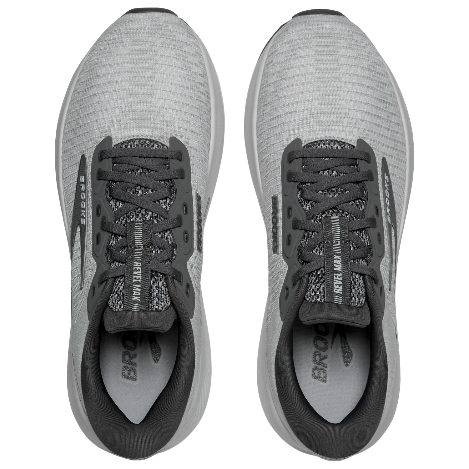 Brooks Revel Max - Men's - Oyster Mushroom/Poppy Seed