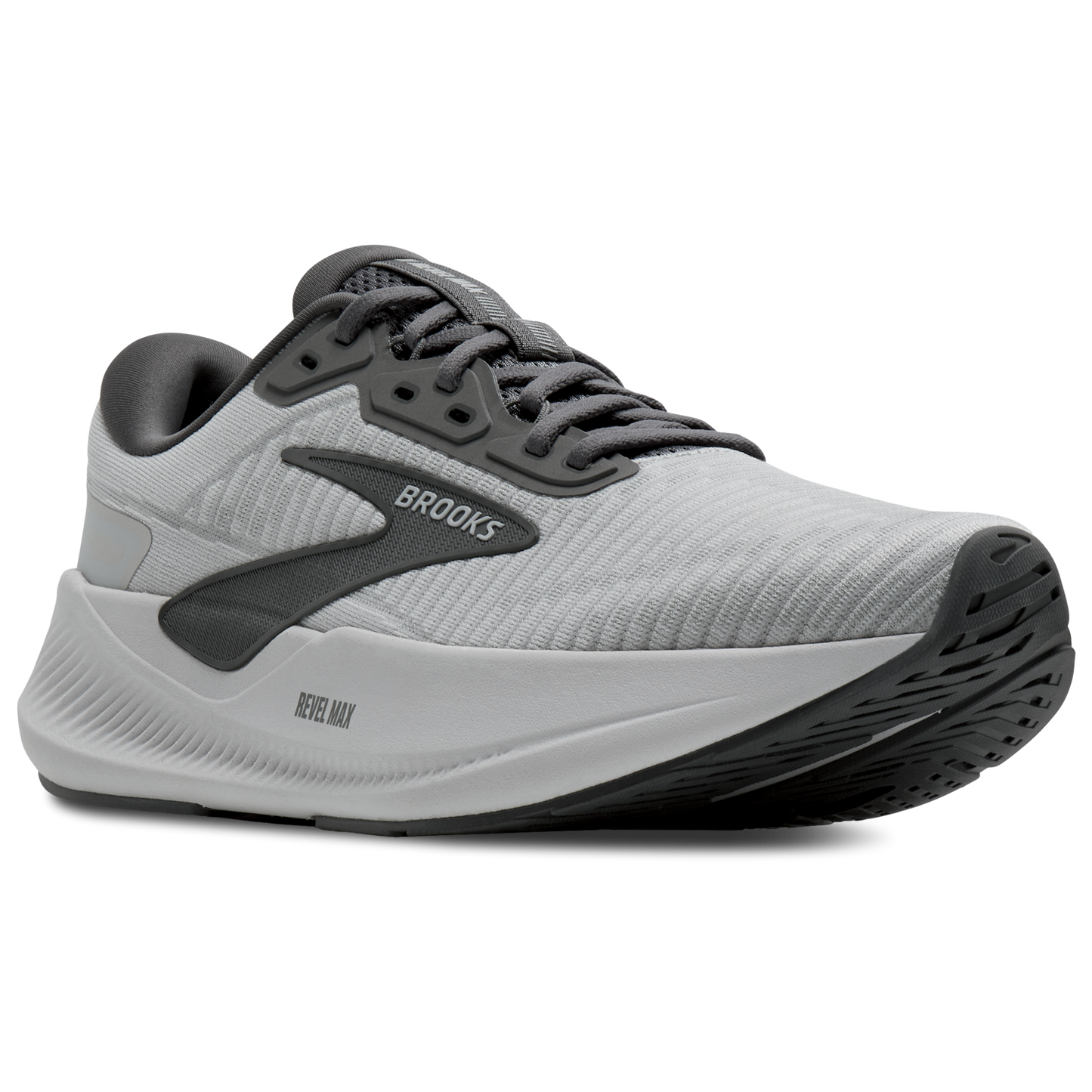 Brooks Revel Max - Men's - Oyster Mushroom/Poppy Seed