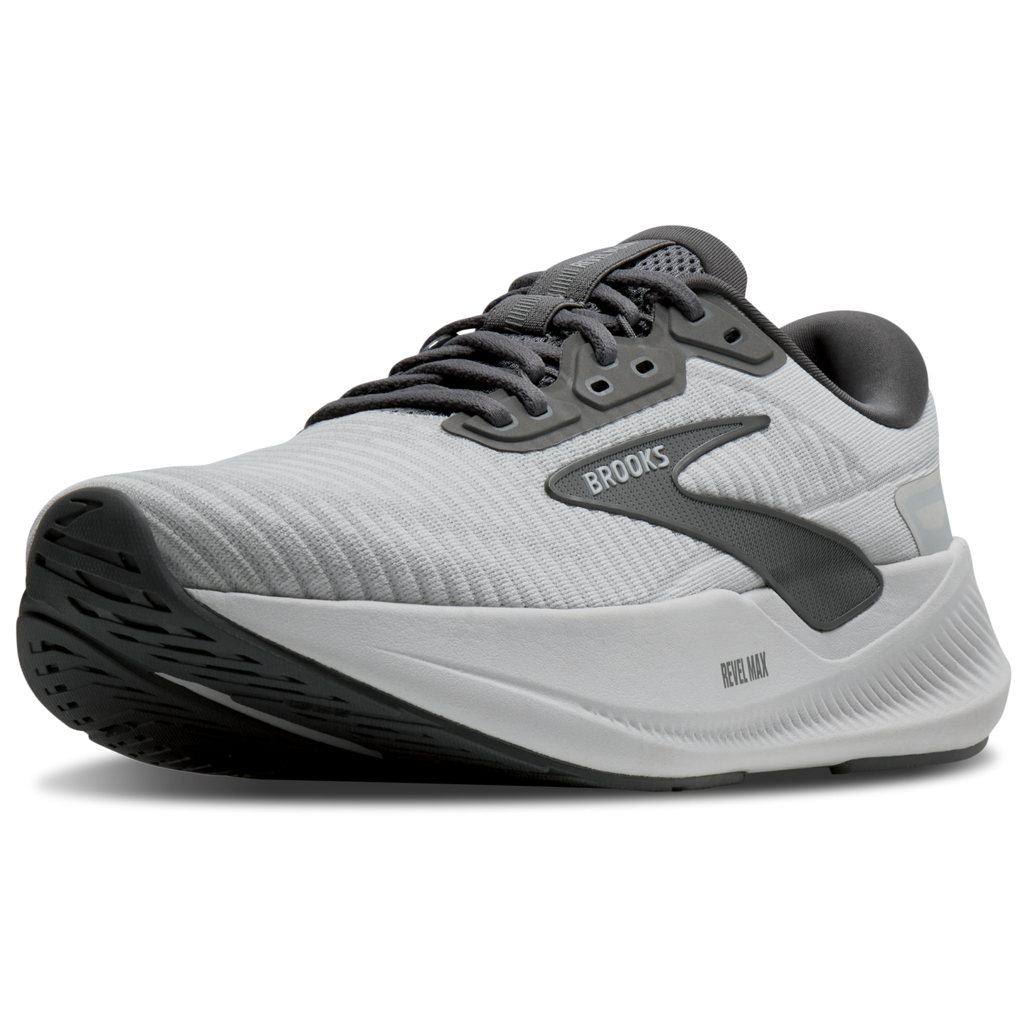 Brooks Revel Max - Men's - Oyster Mushroom/Poppy Seed