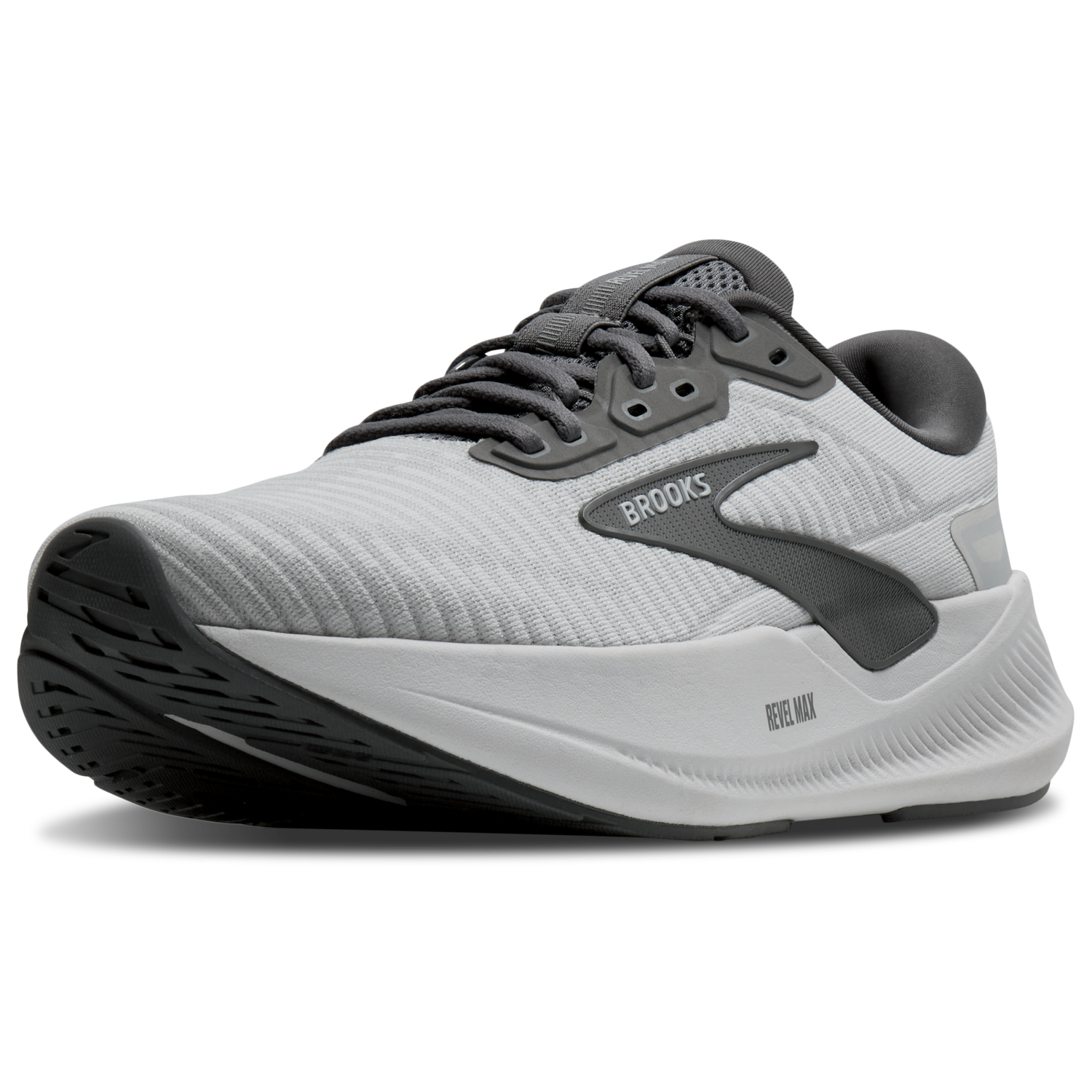Brooks Revel Max - Men's - Oyster Mushroom/Poppy Seed