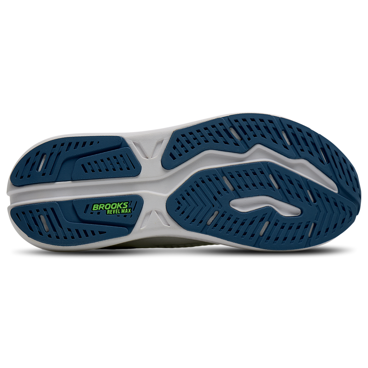 Brooks Revel Max - Men's - White/Moonlight/Green Gecko