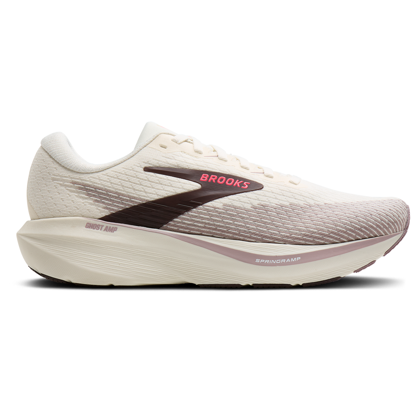 Brooks Ghost Amp - Women's - Arctic Wolf/Dove/Pink