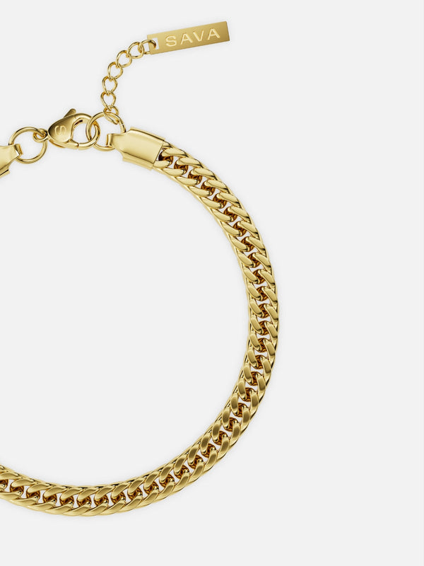 CUBAN BRACELET 5MM | 18K Gold