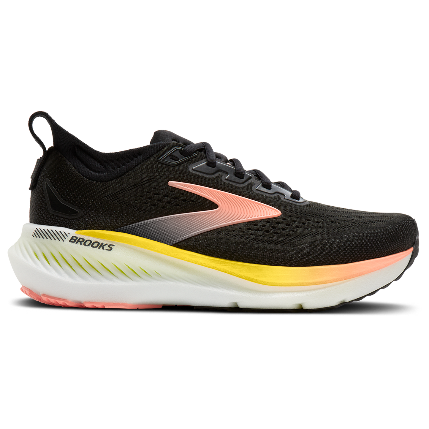 Brooks Glycerin GTS 23 - Women's - Peach/Black/Nightlife