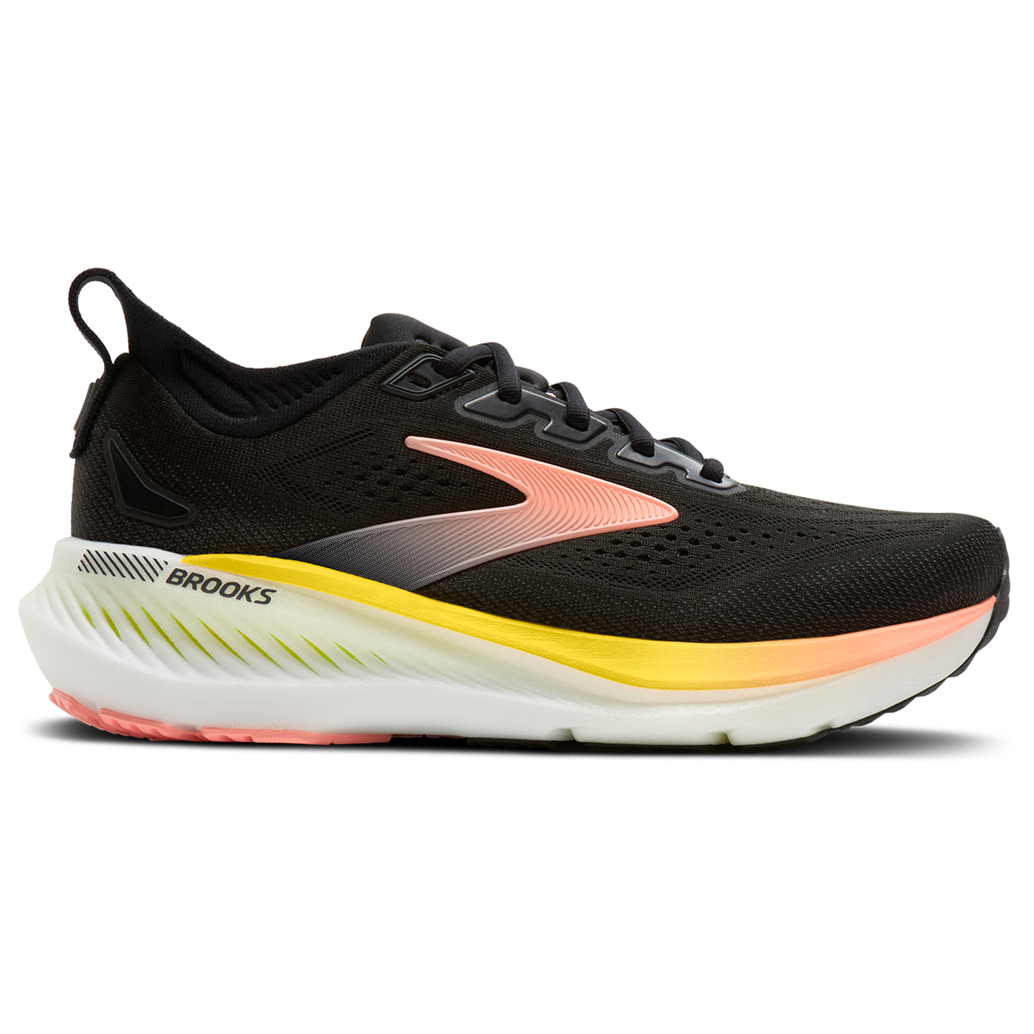 Brooks Glycerin GTS 23 - Women's - Peach/Black/Nightlife