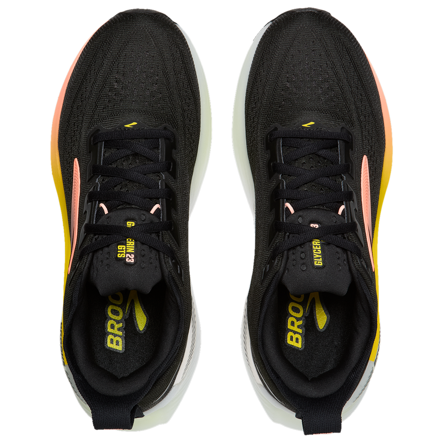 Brooks Glycerin GTS 23 - Women's - Peach/Black/Nightlife