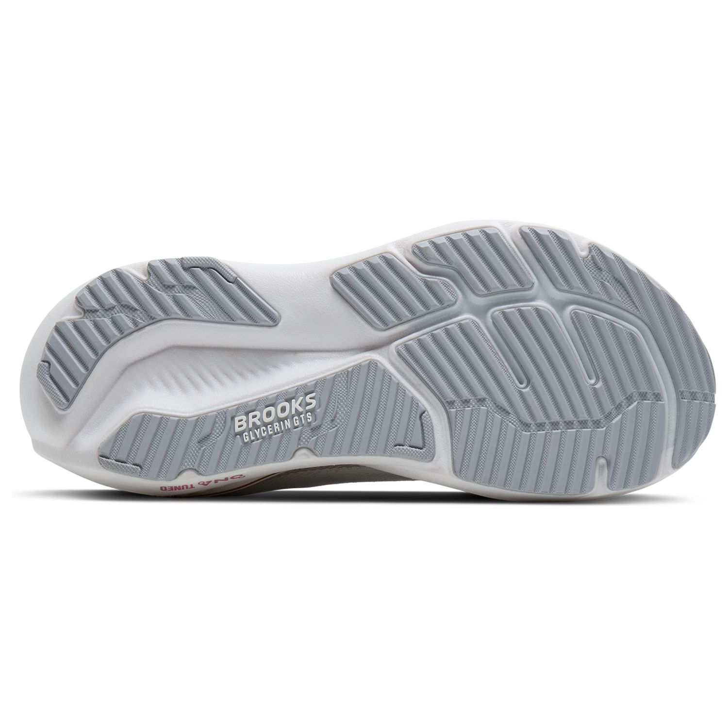 Brooks Glycerin GTS 23 - Women's - White/Harbor Mist/Metallic