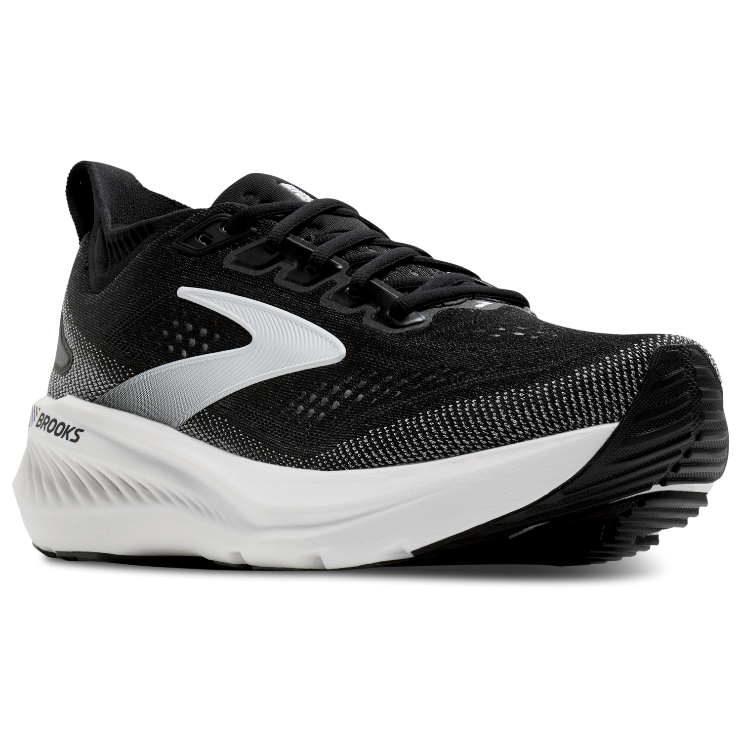 Brooks Glycerin GTS 23 Wide - Women's - Black/Grey/White