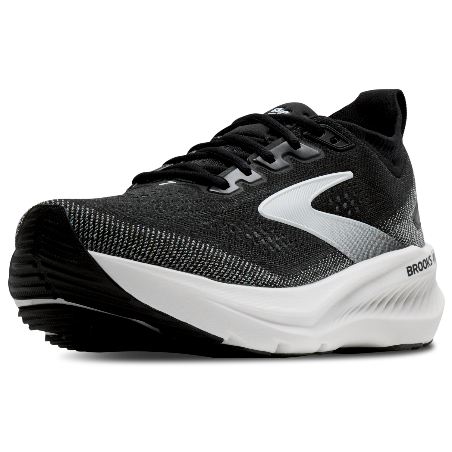 Brooks Glycerin GTS 23 Wide - Women's - Black/Grey/White