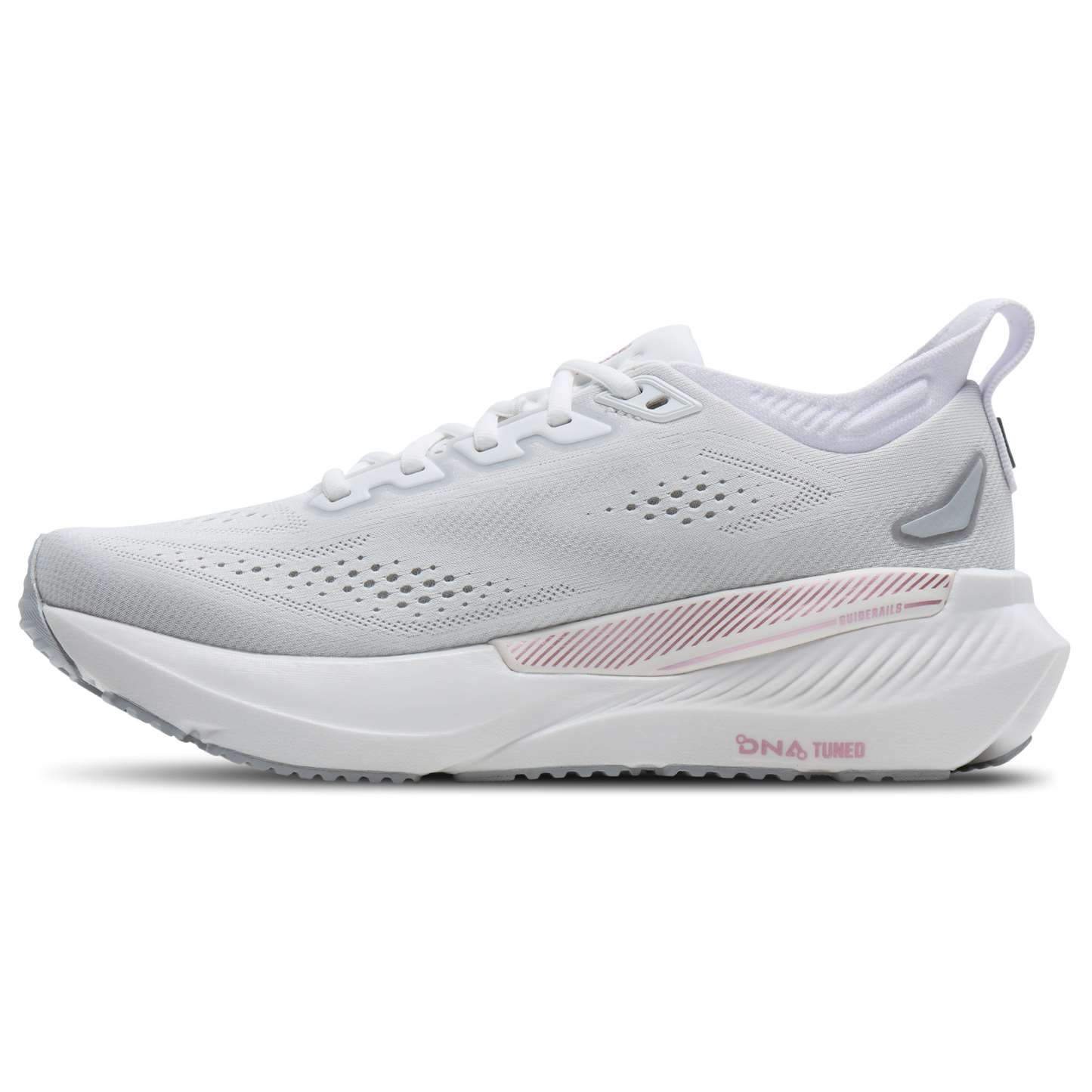 Brooks Glycerin GTS 23 Wide - Women's - White/Harbor Mist/Metallic