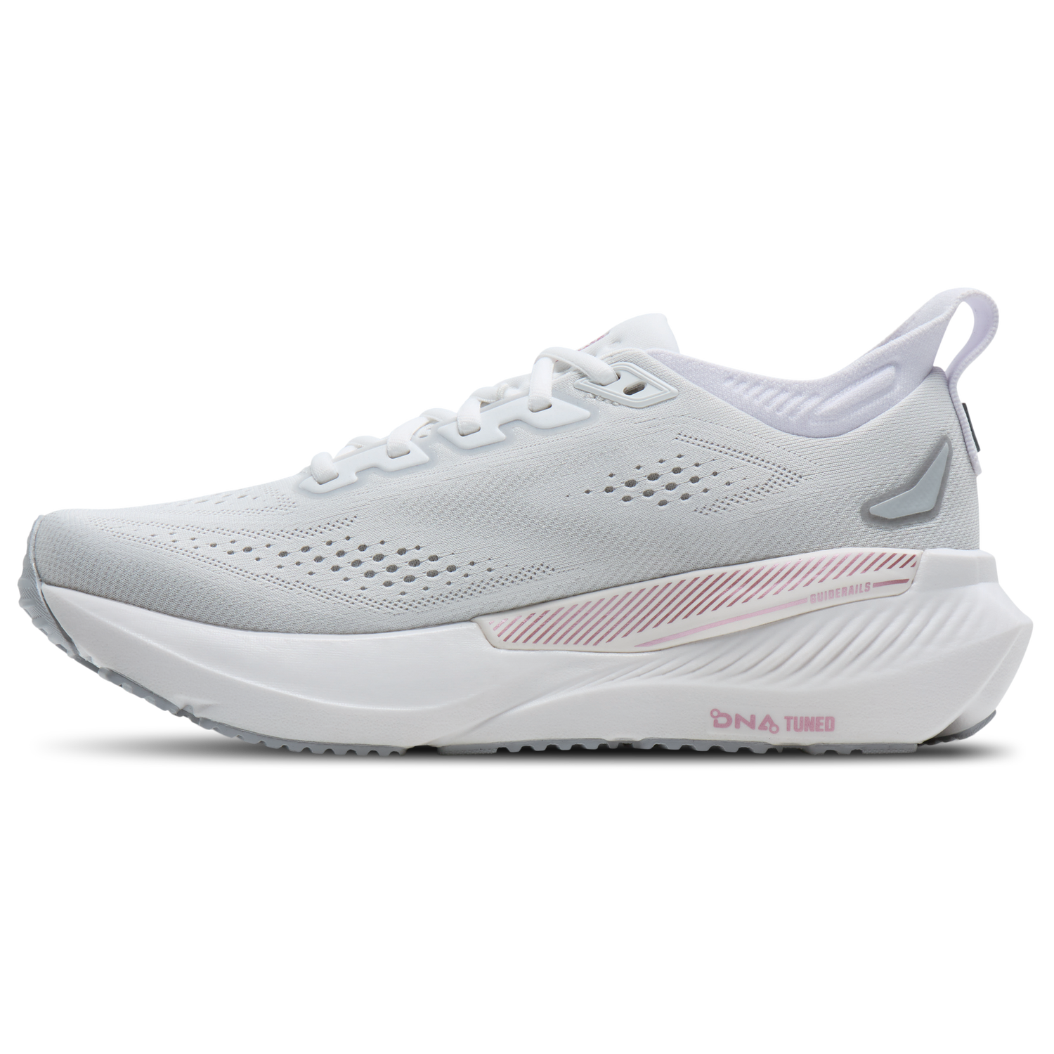 Brooks Glycerin GTS 23 Wide - Women's - White/Harbor Mist/Metallic
