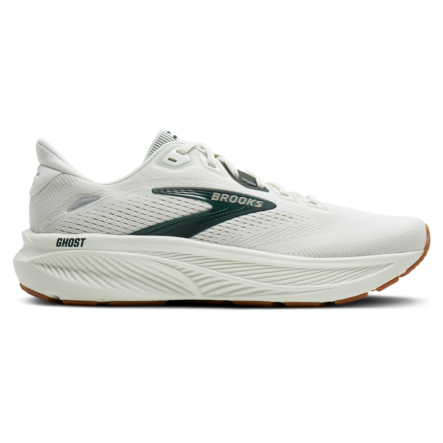 Brooks Ghost 18 - Men's - Grey/Spruce/Tan