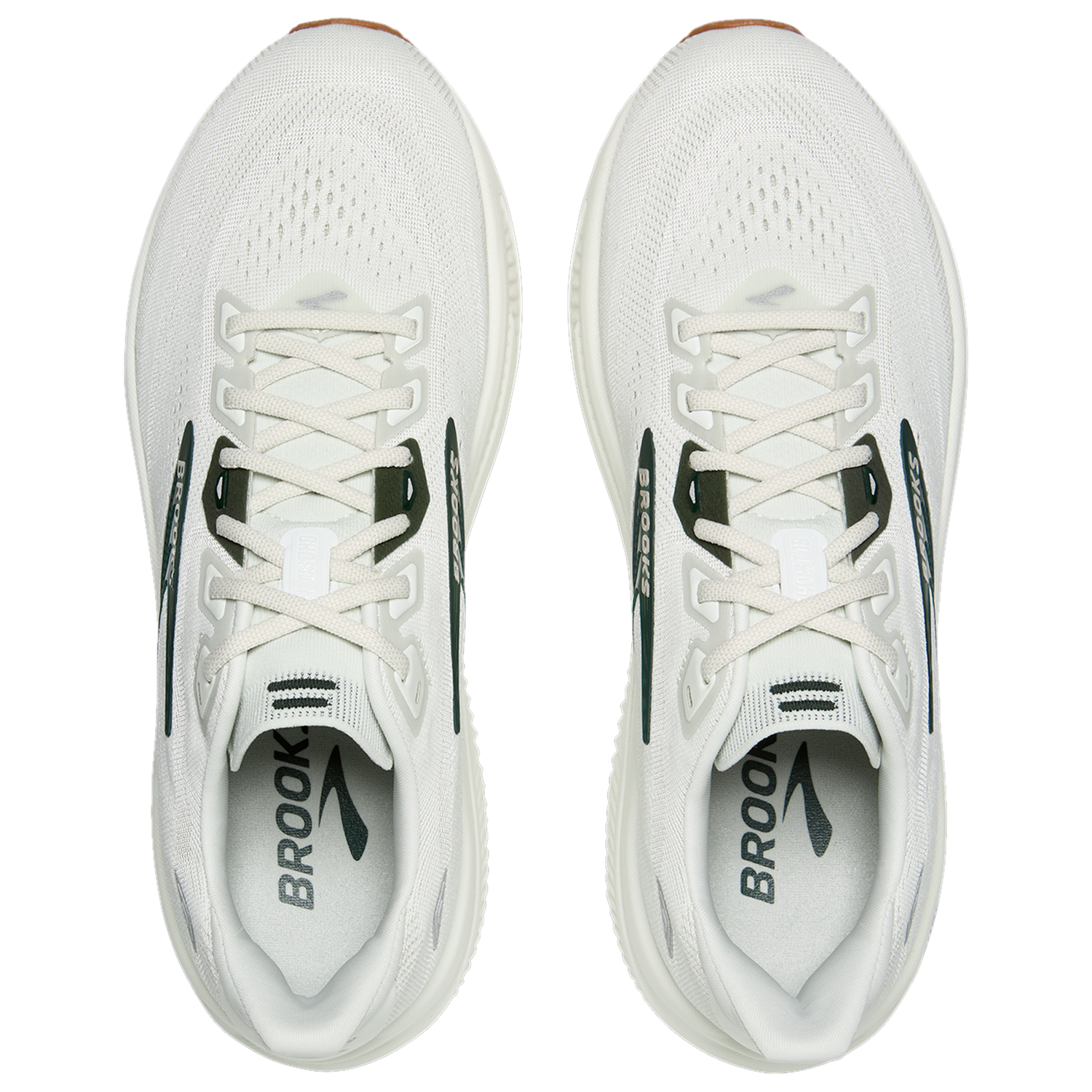Brooks Ghost 18 - Men's - Grey/Spruce/Tan
