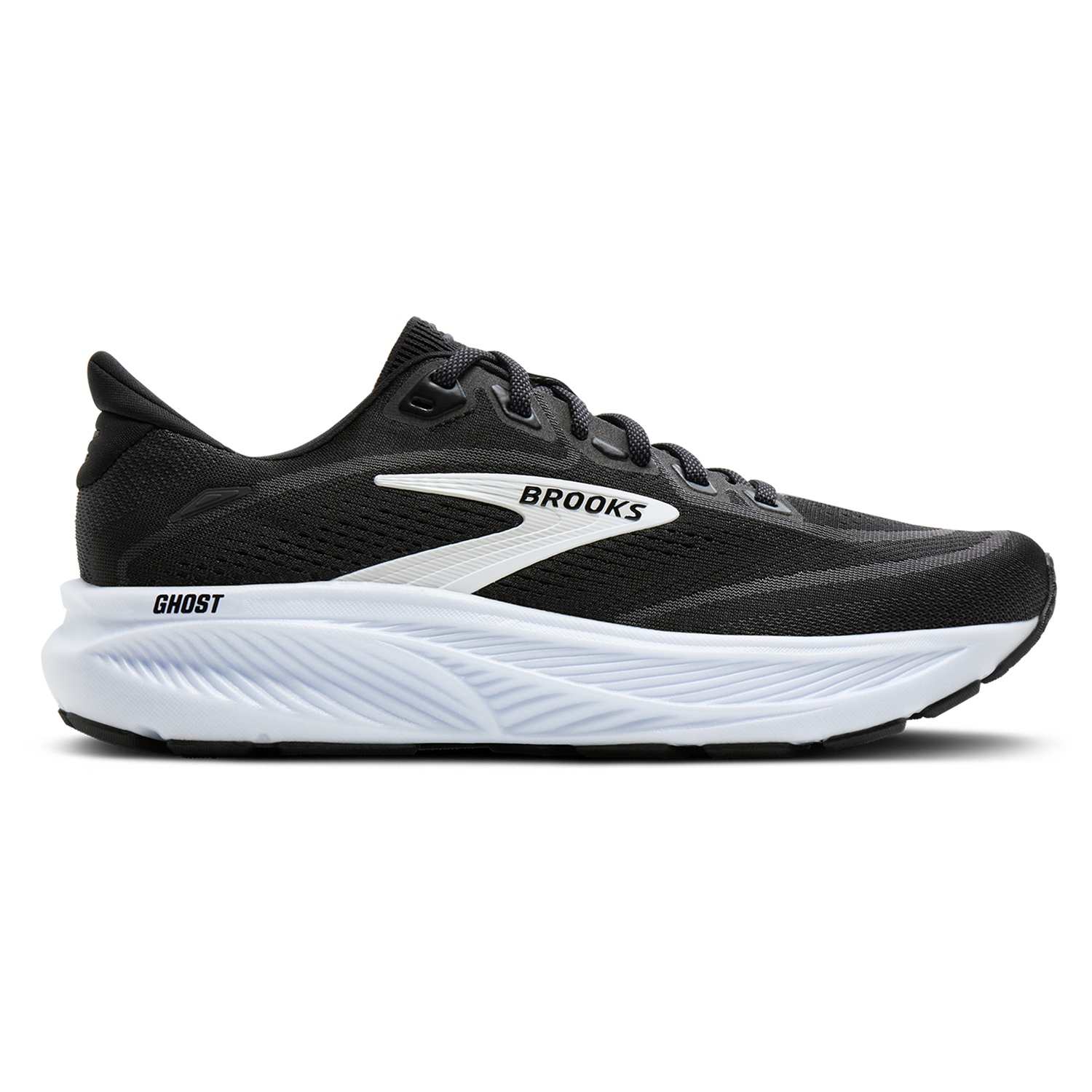 Brooks Ghost 18 - Men's - Black/Grey/White