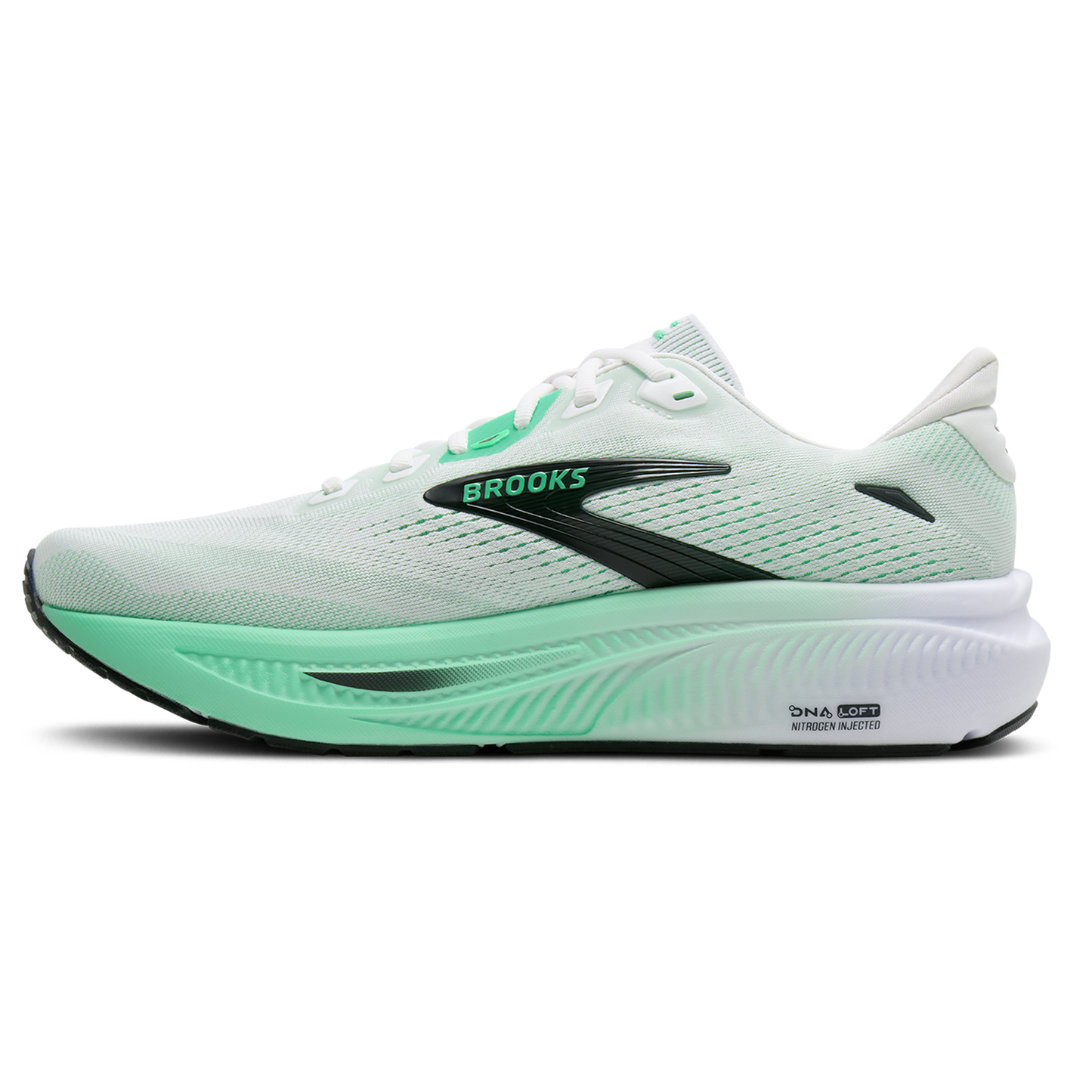 Brooks Ghost 18 - Men's - White/Spring Bud/Spruce