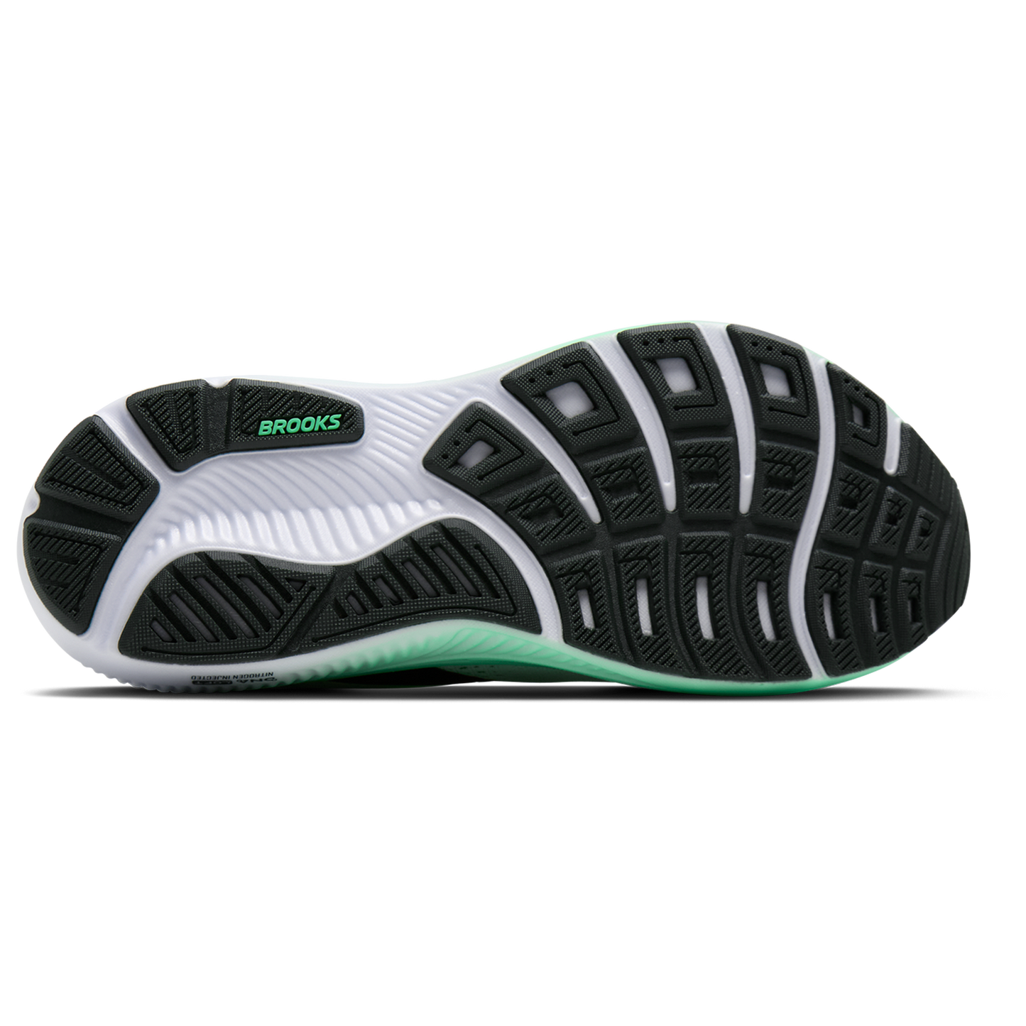 Brooks Ghost 18 - Men's - White/Spring Bud/Spruce