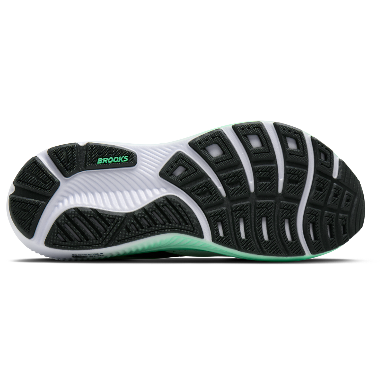 Brooks Ghost 18 - Men's - White/Spring Bud/Spruce