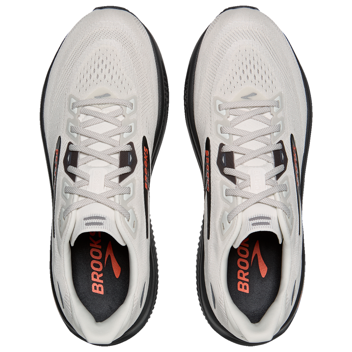 Brooks Ghost 18 - Men's - Coconut/Pearl/Tigerlily