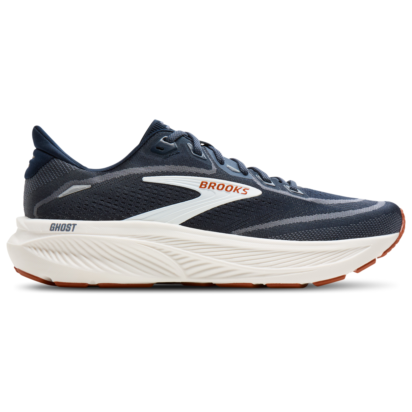 Brooks Ghost 18 - Men's - Navy Blazer/Red Earth/Blue