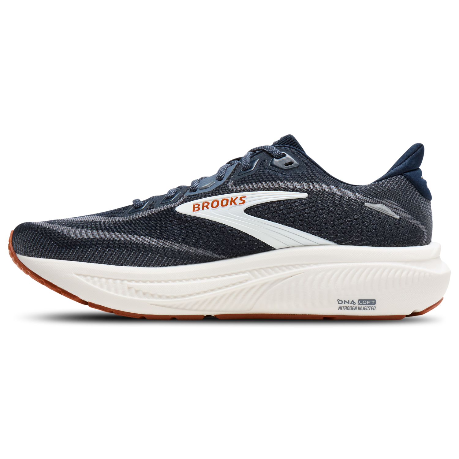 Brooks Ghost 18 - Men's - Navy Blazer/Red Earth/Blue