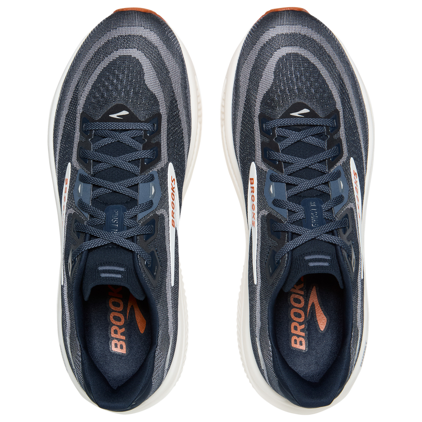 Brooks Ghost 18 - Men's - Navy Blazer/Red Earth/Blue